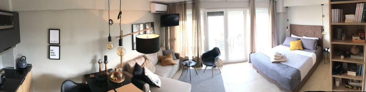 شقة Great View Luxury Living-Metro Station سالونيك المظهر الخارجي الصورة